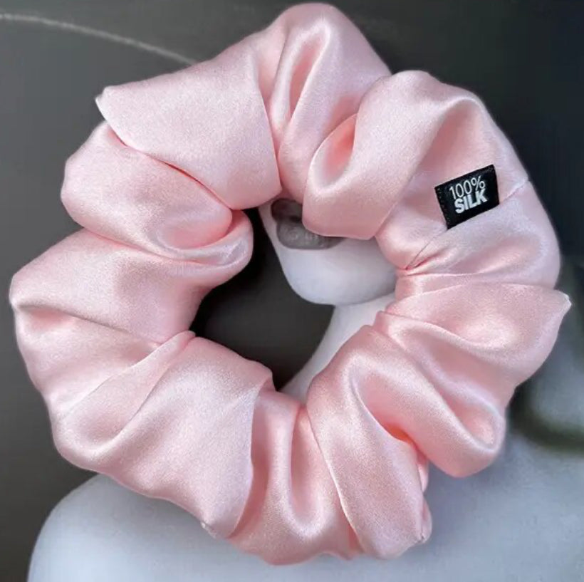 Pillow Puff Serenity Scrunchies l 100% Silk