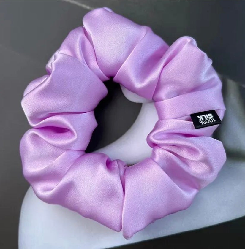 Pillow Puff Serenity Scrunchies l 100% Silk