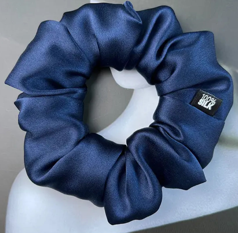 Pillow Puff Serenity Scrunchies l 100% Silk