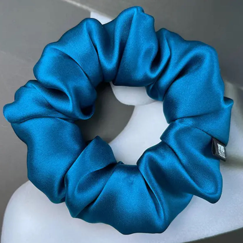 Pillow Puff Serenity Scrunchies l 100% Silk